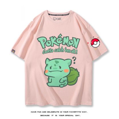 Q版精靈寶可夢 2024親子情侶男女同款 T恤