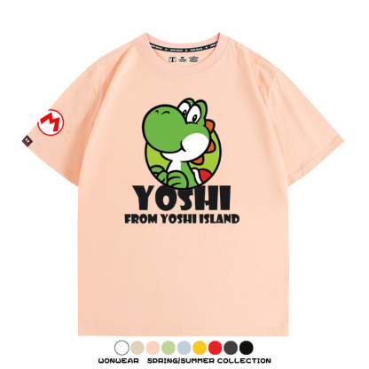 超級瑪利歐兄弟聯名 親子情侶寬鬆短袖T