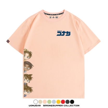 名偵探柯南聯名 親子情侶寬鬆短袖T