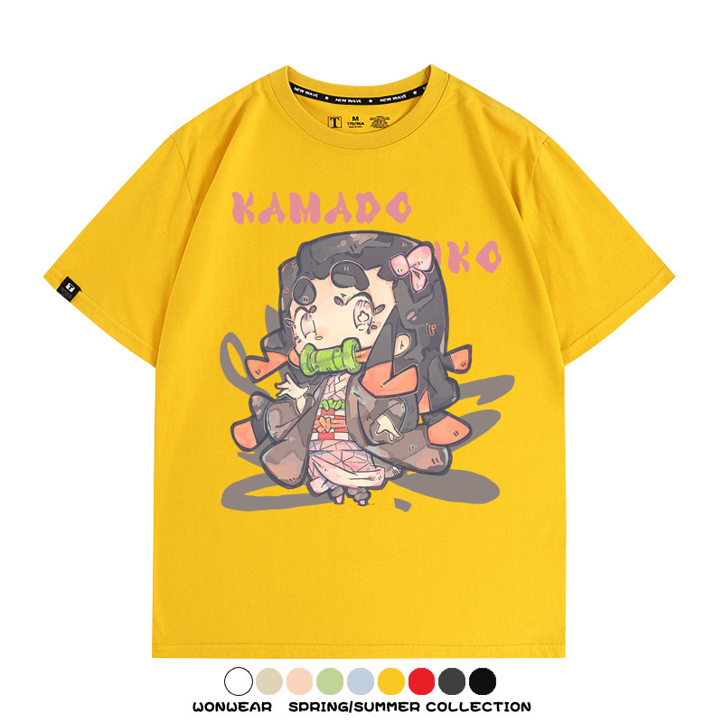 Q版鬼滅之刃動漫周邊短袖T恤