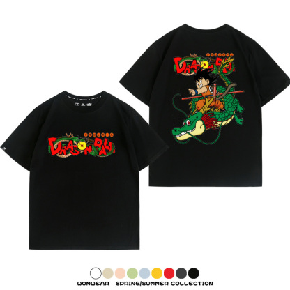 七龍珠 動漫周邊寬鬆百搭純棉短袖t-shirt
