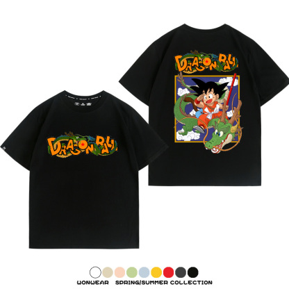 七龍珠 動漫周邊寬鬆百搭純棉短袖t-shirt