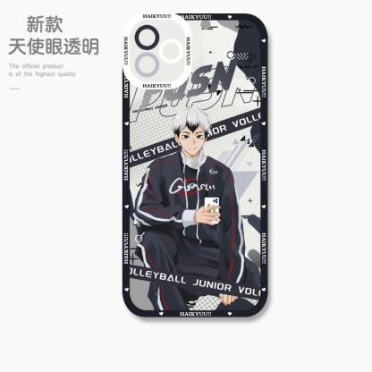 蘋果 系列排球少年 天使眼透明防摔軟殼