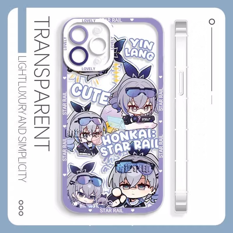 蘋果 系列崩壞星穹鐵道 天使眼透明防摔軟殼