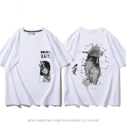 進擊的巨人 2024親子情侶男女同款 T恤