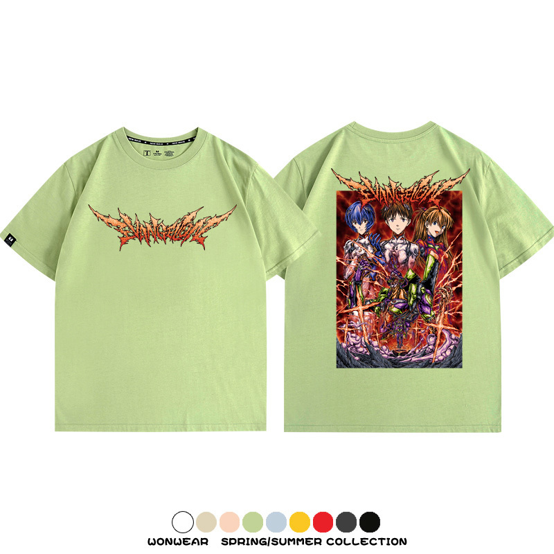 潮牌EVA聯名 親子情侶裝寬鬆短袖T