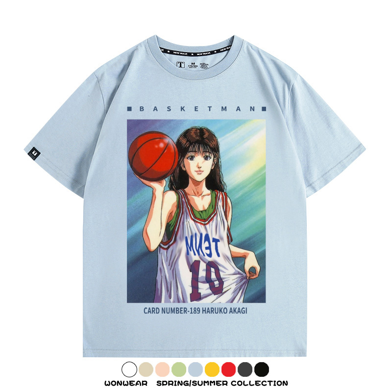 灌籃高手赤木晴子 親子情侶裝寬鬆短袖T