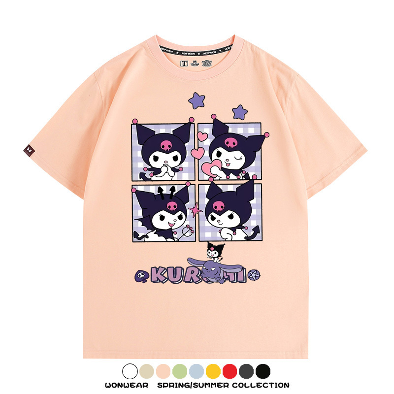 庫洛米三麗鷗卡通周邊短袖T恤