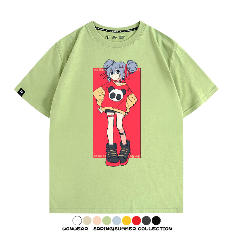 MIKU曲繪初音未來 親子情侶裝寬鬆短袖T