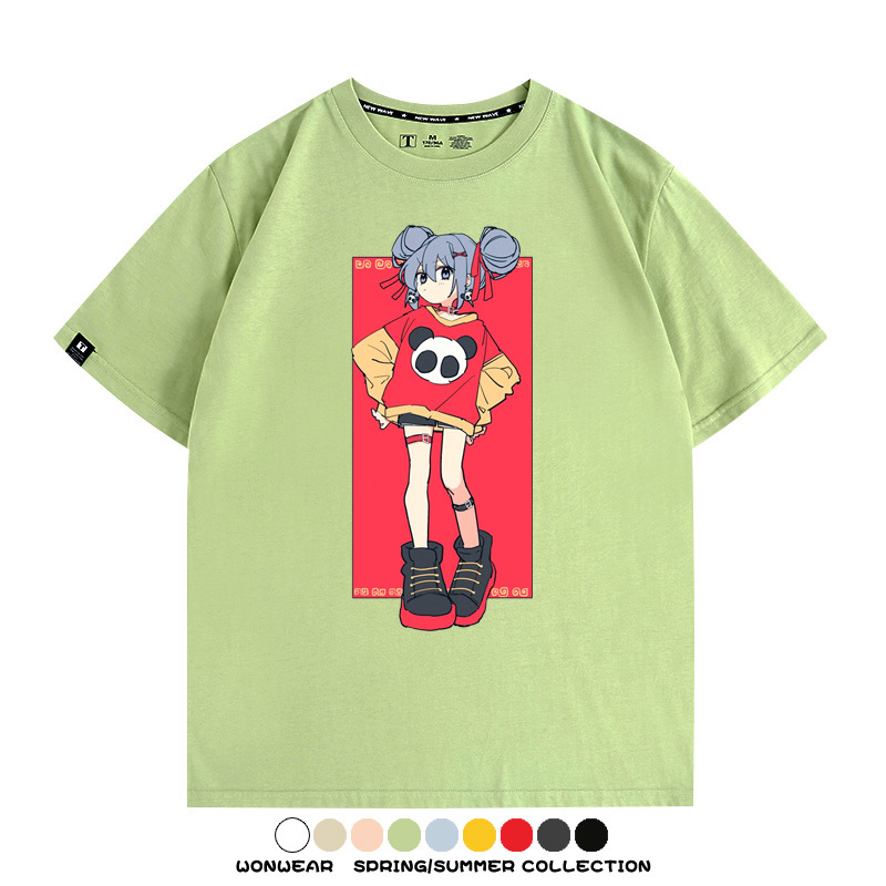 MIKU曲繪初音未來 親子情侶裝寬鬆短袖T