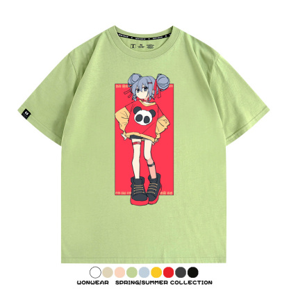 MIKU曲繪初音未來 親子情侶裝寬鬆短袖T