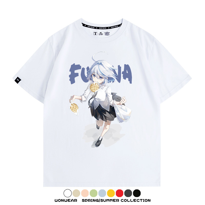 原神芙寧娜 親子情侶裝寬鬆短袖T