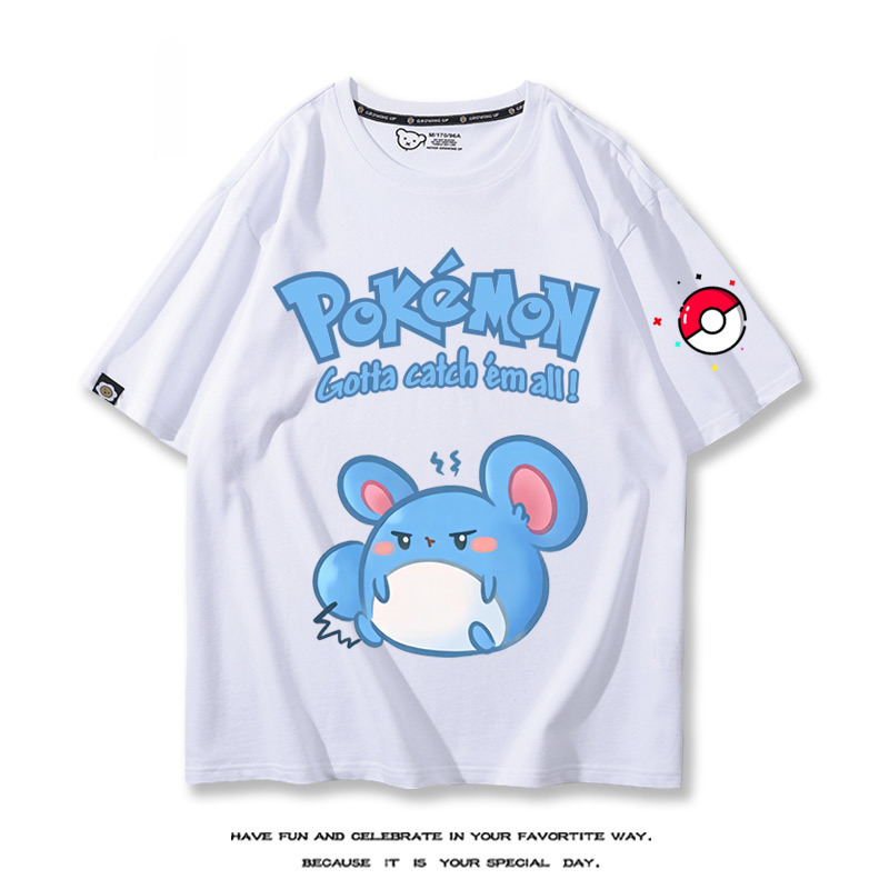 Q版精靈寶可夢 2024親子情侶男女同款 T恤