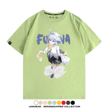 原神芙寧娜 親子情侶裝寬鬆短袖T