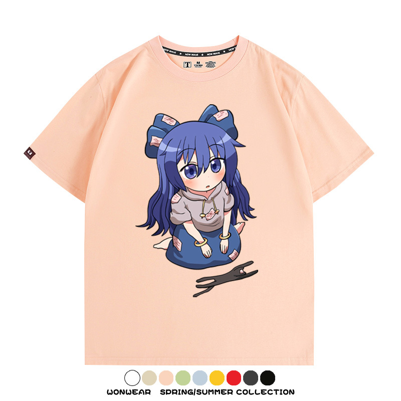 東方project憑依華 親子情侶裝寬鬆短袖T