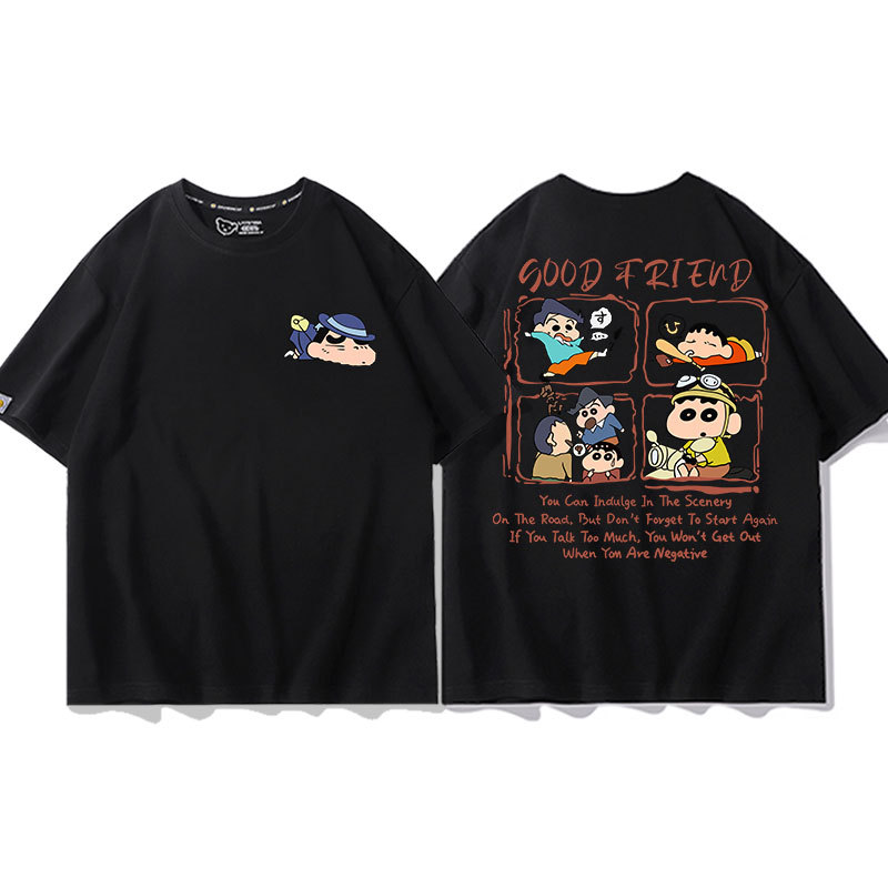 蠟筆小新 2024親子情侶男女同款 T恤