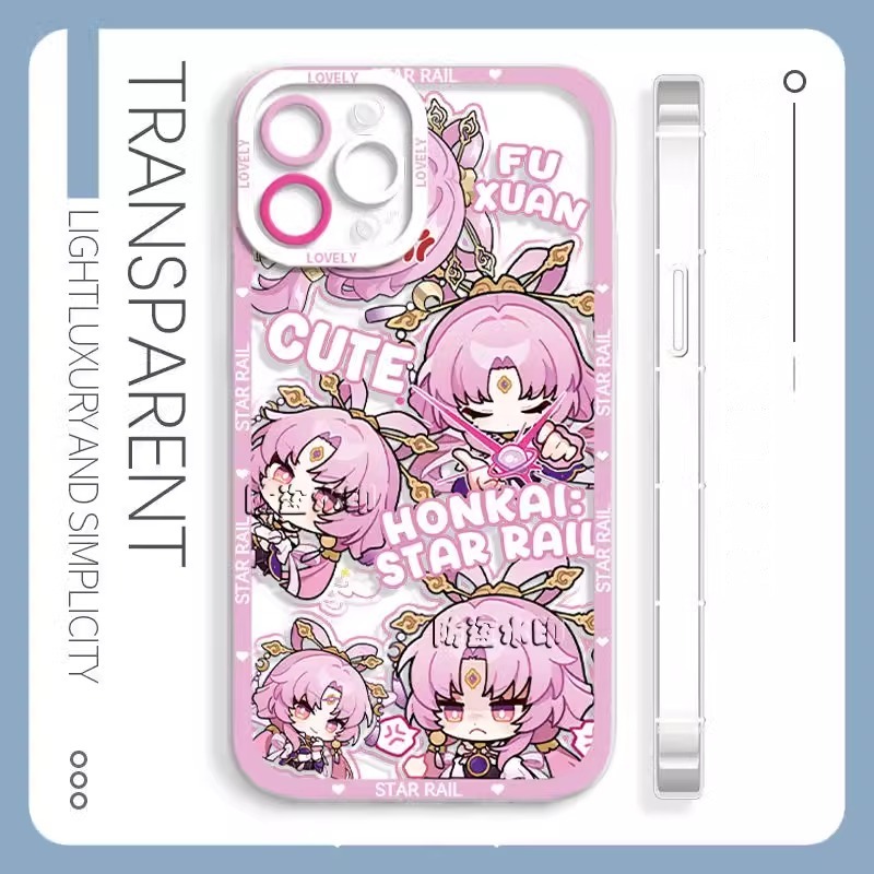 蘋果 系列崩壞星穹鐵道 天使眼透明防摔軟殼