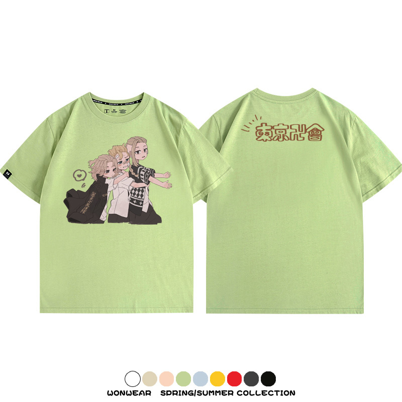 東京卍復仇者聯名 親子情侶裝寬鬆短袖T