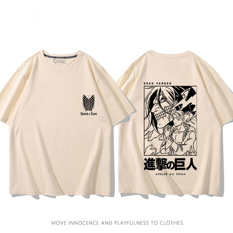 進擊的巨人 2024親子情侶男女同款 T恤