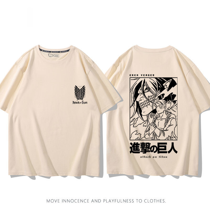 進擊的巨人 2024親子情侶男女同款 T恤