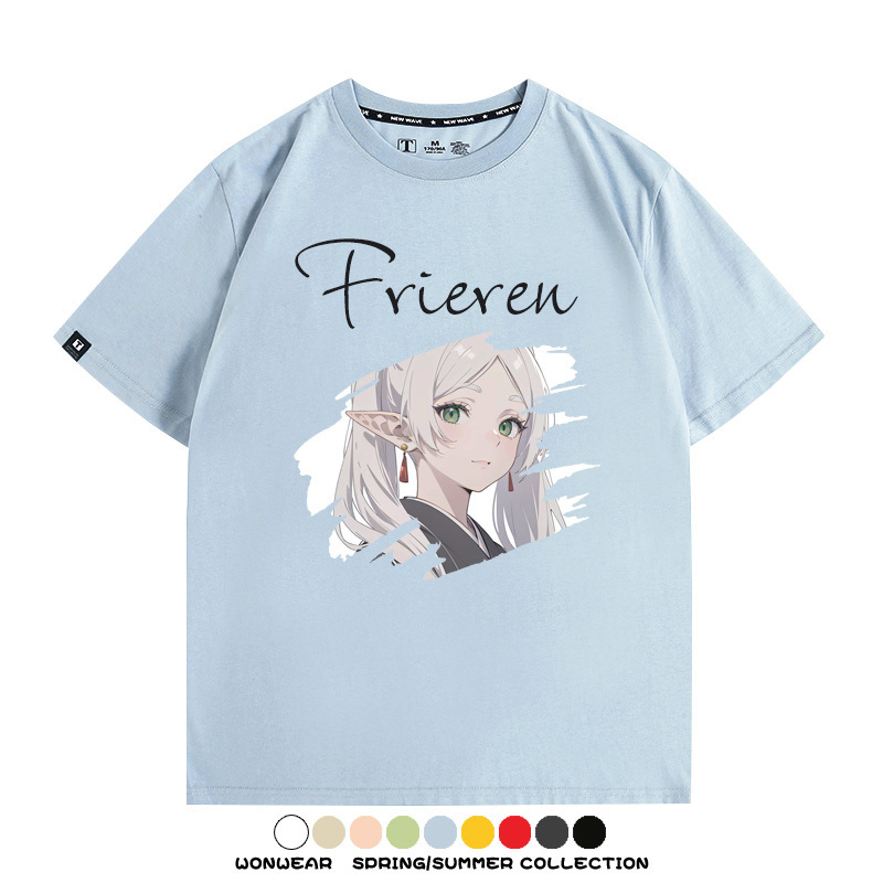 葬送的芙莉蓮Frieren 親子情侶裝寬鬆短袖T