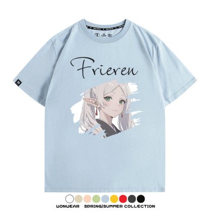 葬送的芙莉蓮Frieren 親子情侶裝寬鬆短袖T