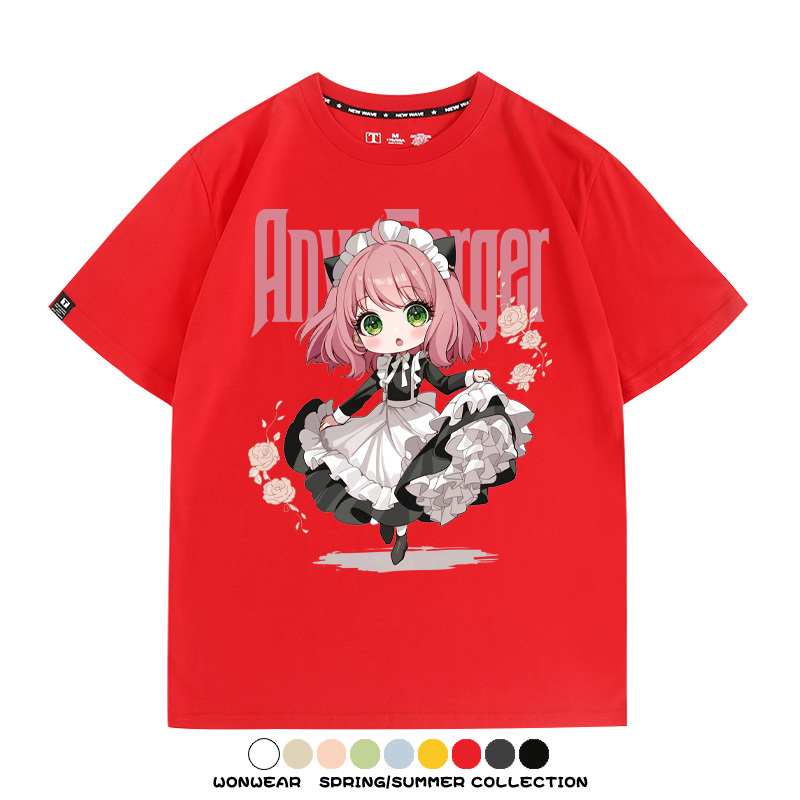 間諜家家酒阿尼亞福傑聯名 親子情侶裝寬鬆短袖T