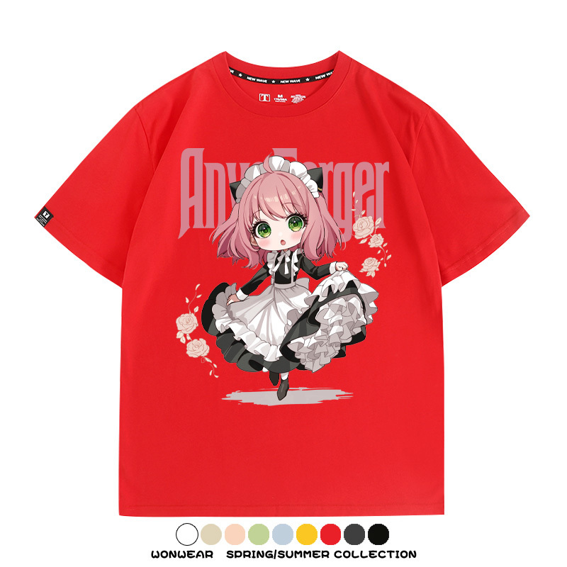 間諜家家酒阿尼亞福傑聯名 親子情侶裝寬鬆短袖T