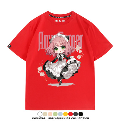 間諜家家酒阿尼亞福傑聯名 親子情侶裝寬鬆短袖T