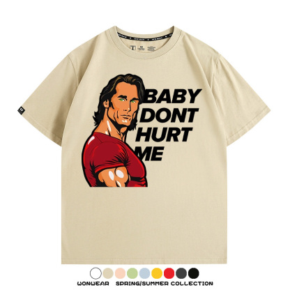 大力王Mike ohearn周邊 親子情侶裝寬鬆短袖T