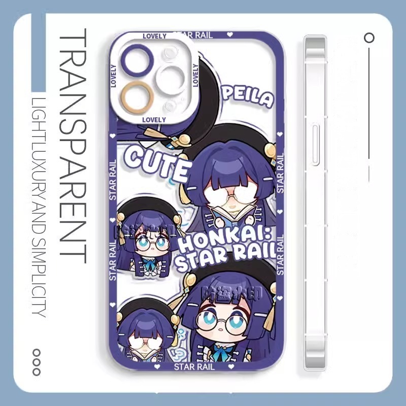 蘋果 系列崩壞星穹鐵道 天使眼透明防摔軟殼