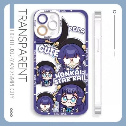 蘋果 系列崩壞星穹鐵道 天使眼透明防摔軟殼