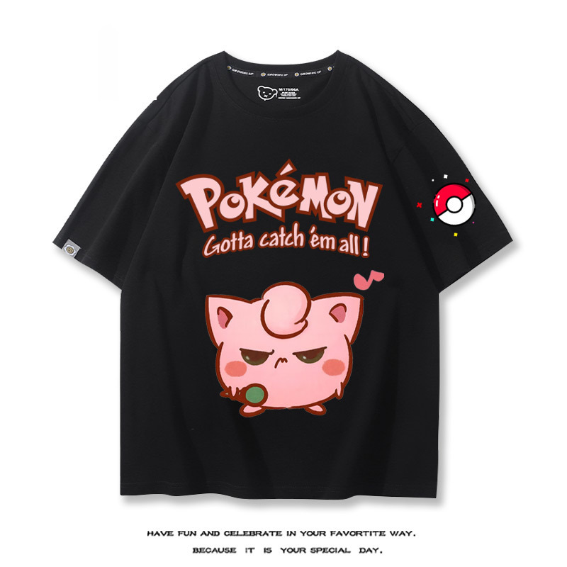 Q版精靈寶可夢 2024親子情侶男女同款 T恤