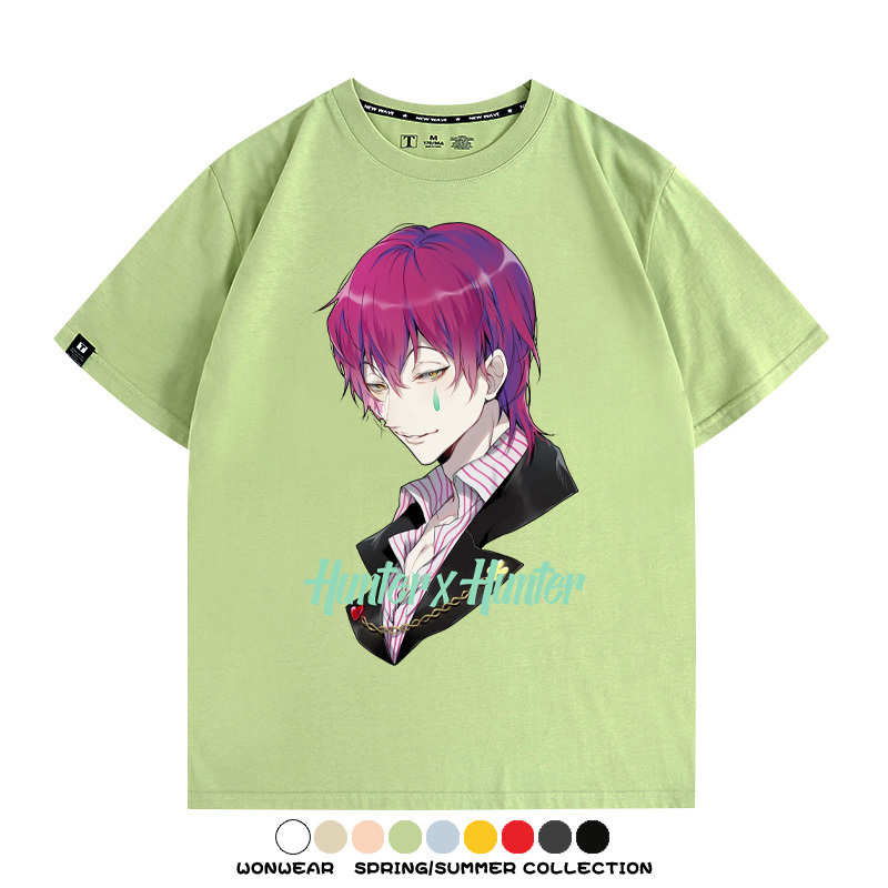 全職獵人西索庫洛洛動漫周邊短袖T恤