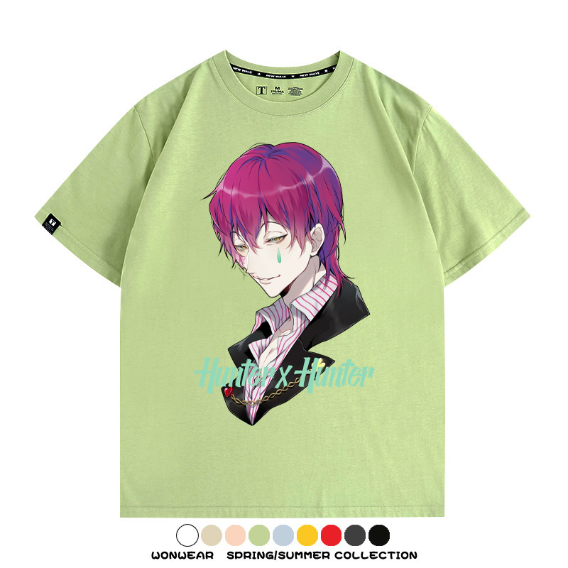 全職獵人西索庫洛洛動漫周邊短袖T恤