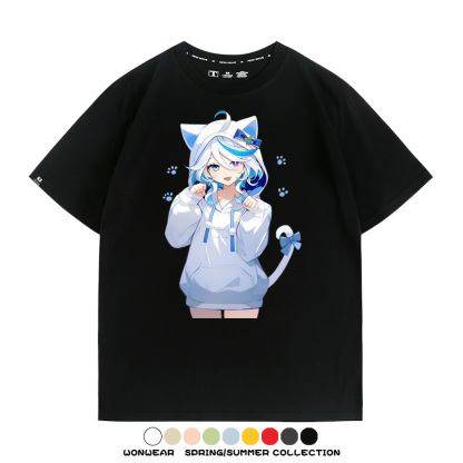 原神芙寧娜 親子情侶裝寬鬆短袖T