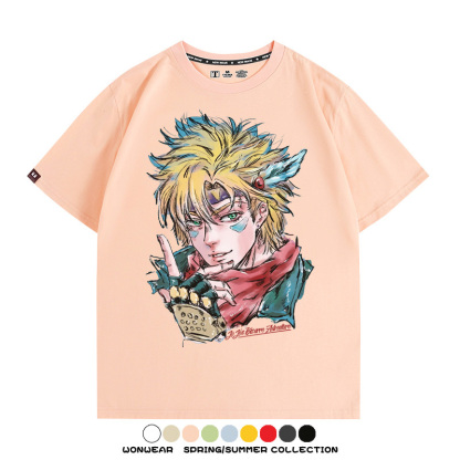 JOJO的奇妙冒險 親子情侶裝寬鬆短袖T