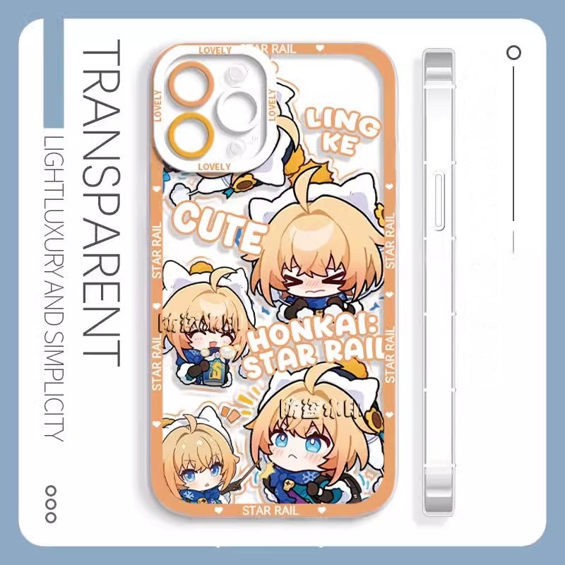 蘋果 系列崩壞星穹鐵道 天使眼透明防摔軟殼