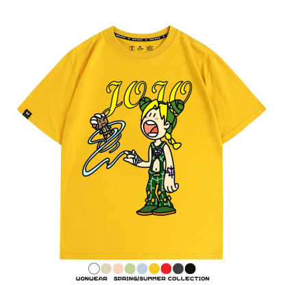惡搞JOJO的奇妙冒險 親子情侶裝寬鬆短袖T