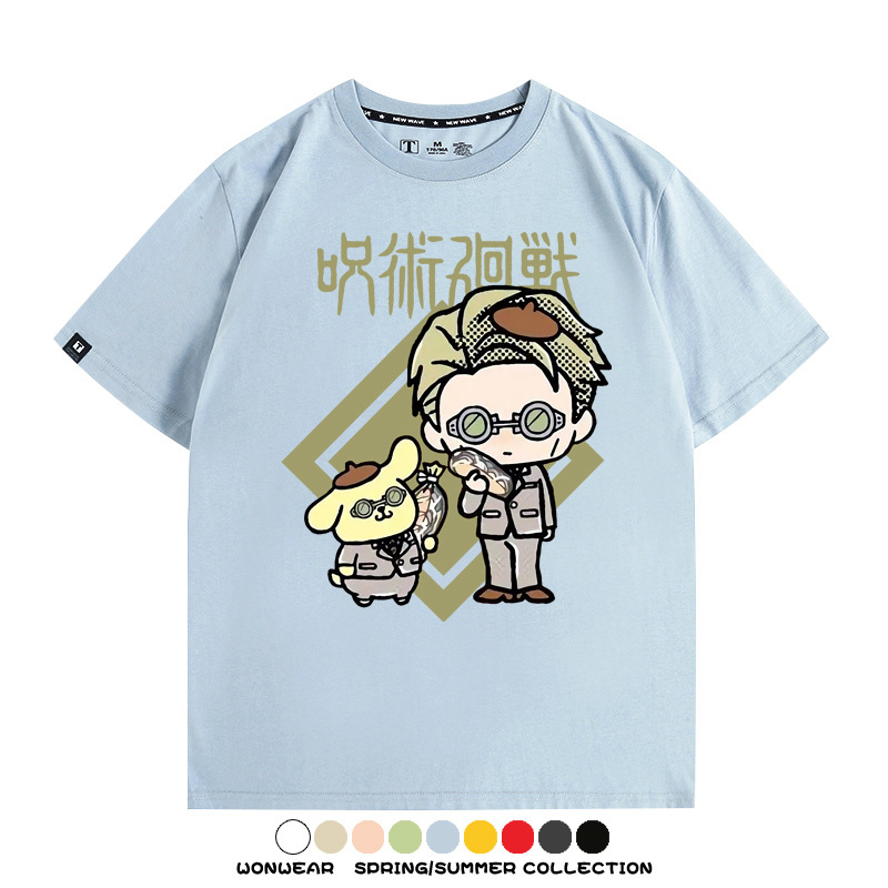 咒術迴戰聯名三麗鷗 親子情侶裝寬鬆短袖T