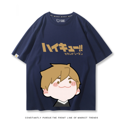 排球少年Q版 2024親子情侶男女同款 T恤