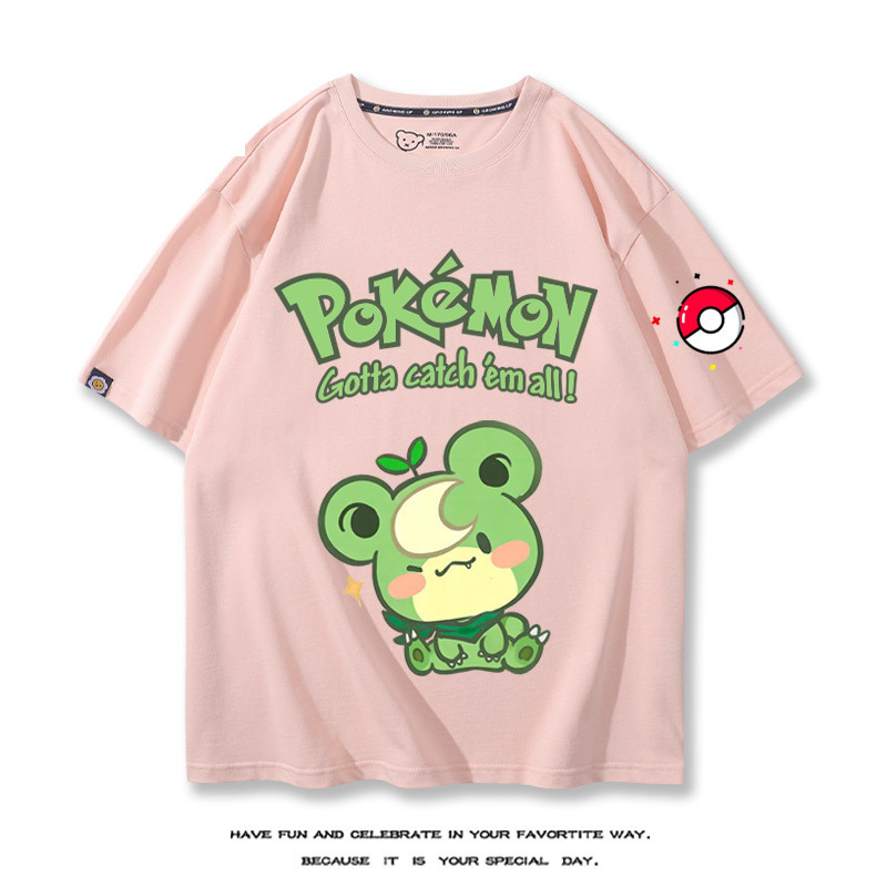 Q版精靈寶可夢 2024親子情侶男女同款 T恤