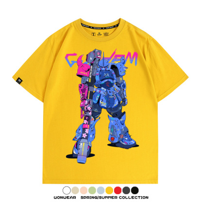 機動戰士鋼彈聯名 親子情侶裝寬鬆短袖T