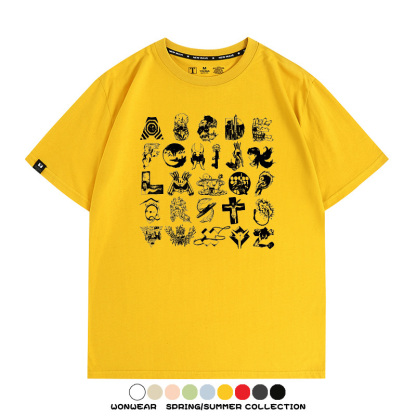 米山舞EVA聯名真希波同款短袖動漫二次元青少年男百搭夏季純棉T恤