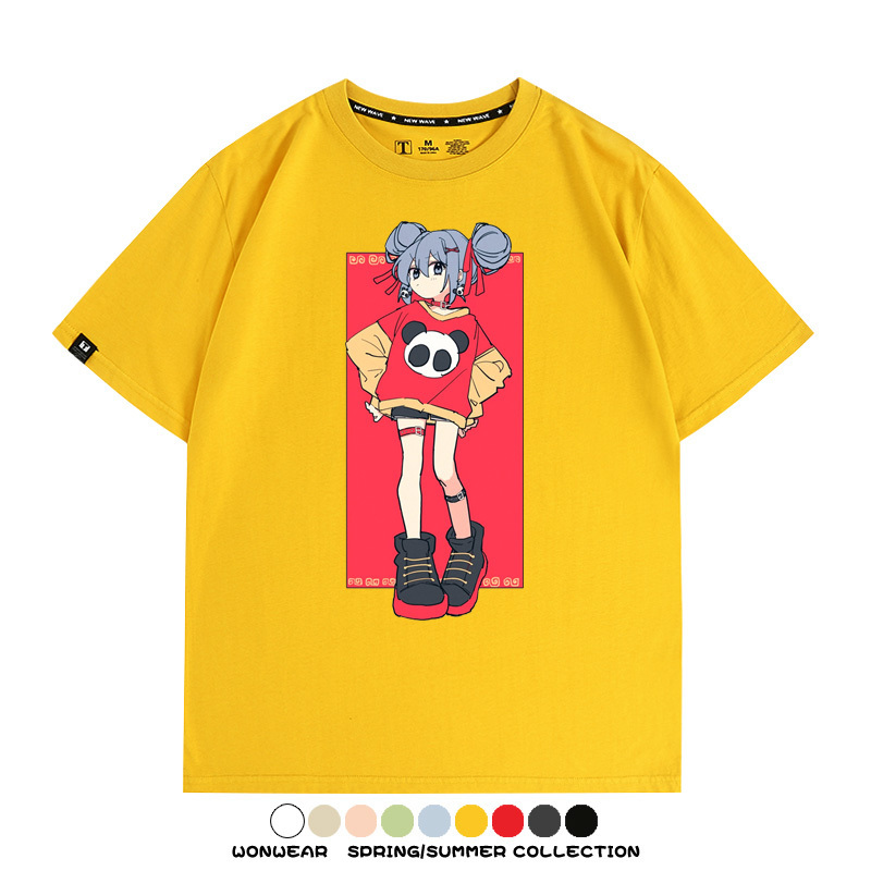 MIKU曲繪初音未來 親子情侶裝寬鬆短袖T