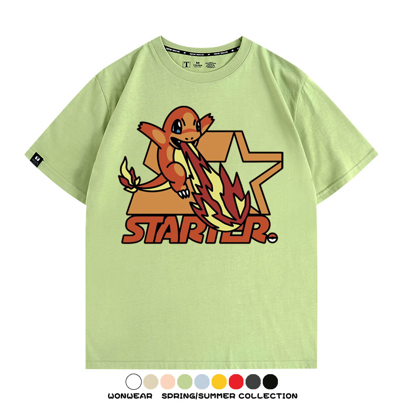 精靈寶可夢Q版動漫周邊短袖T恤