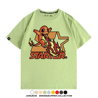 精靈寶可夢Q版動漫周邊短袖T恤