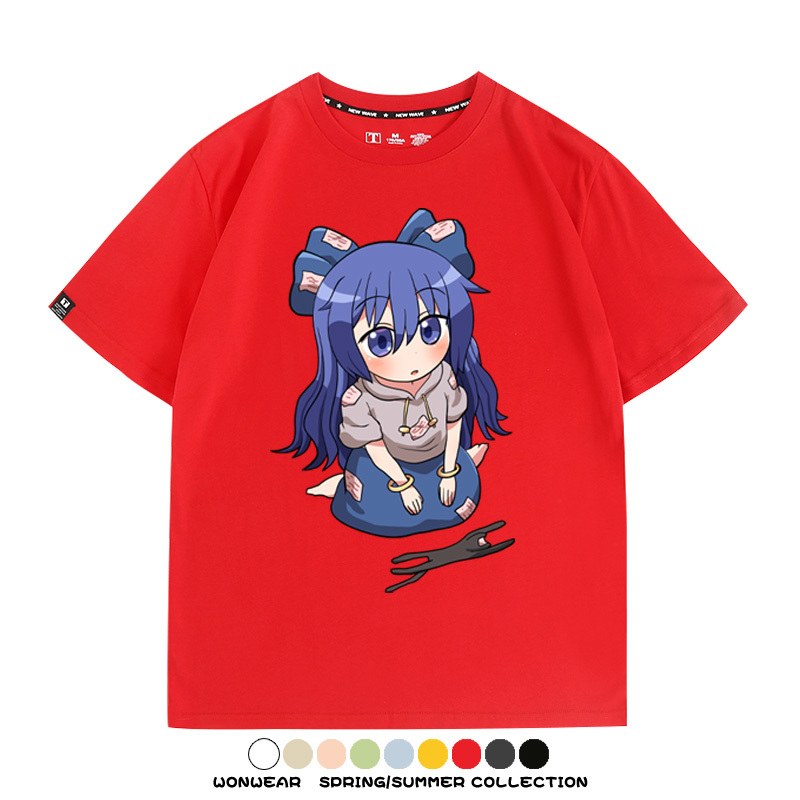 東方project憑依華 親子情侶裝寬鬆短袖T