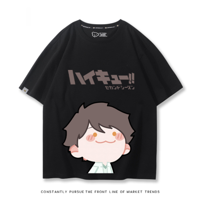 排球少年Q版 2024親子情侶男女同款 T恤