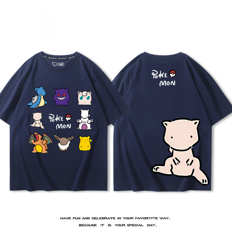 精靈寶可夢 2024親子情侶男女同款 T恤